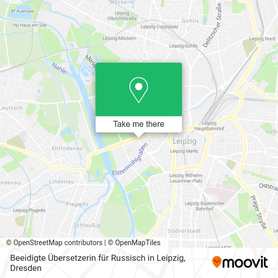 Карта Beeidigte Übersetzerin für Russisch in Leipzig