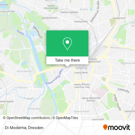 Карта Di Moderna