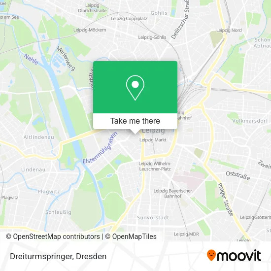 Карта Dreiturmspringer