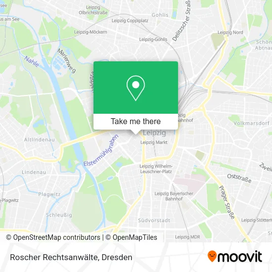 Карта Roscher Rechtsanwälte