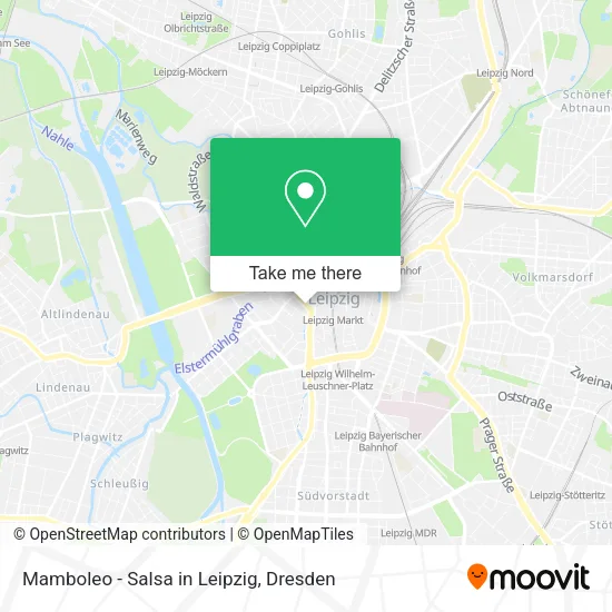 Карта Mamboleo - Salsa in Leipzig