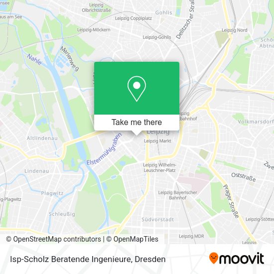 Карта Isp-Scholz Beratende Ingenieure