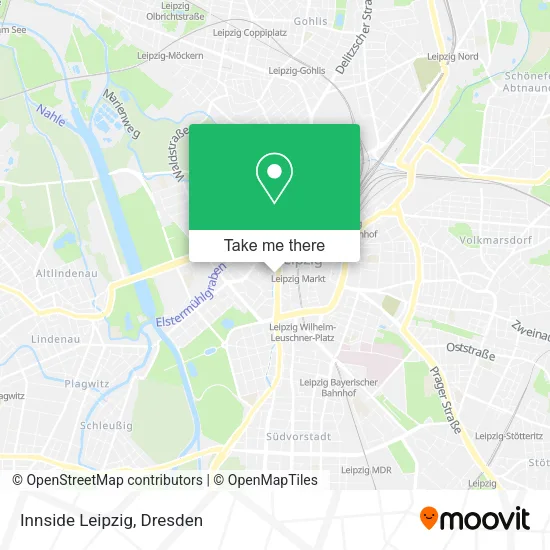 Карта Innside Leipzig