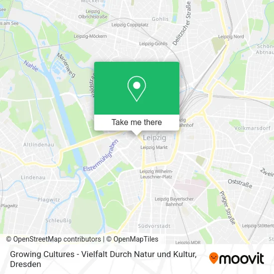 Growing Cultures - Vielfalt Durch Natur und Kultur map