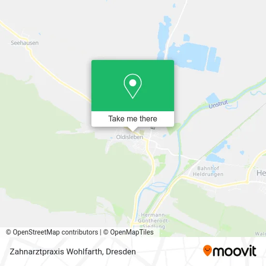 Карта Zahnarztpraxis Wohlfarth