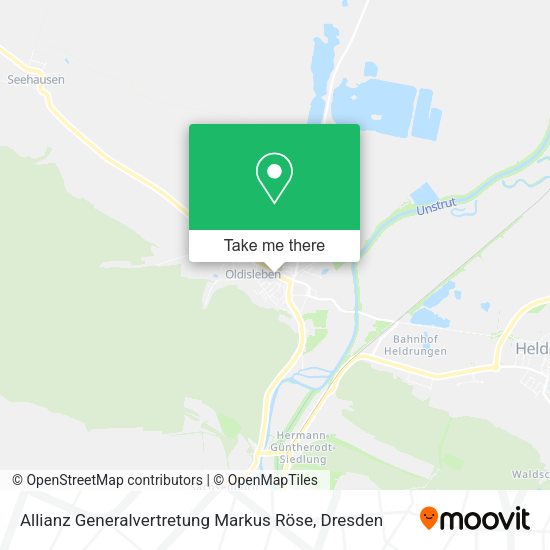 Карта Allianz Generalvertretung Markus Röse