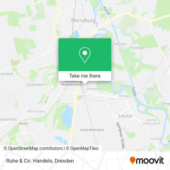 Карта Ruhe & Co. Handels