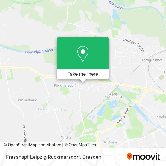 Карта Fressnapf Leipzig-Rückmarsdorf