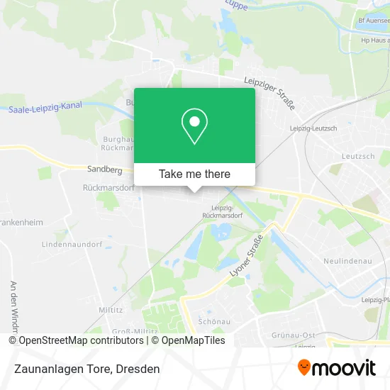 Карта Zaunanlagen Tore