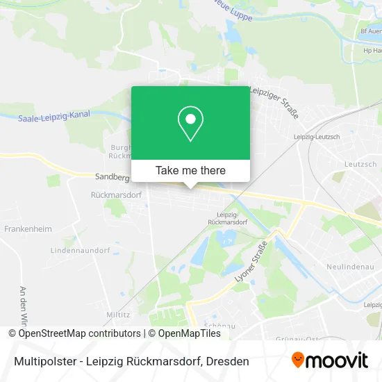Карта Multipolster - Leipzig Rückmarsdorf