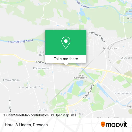 Карта Hotel 3 Linden