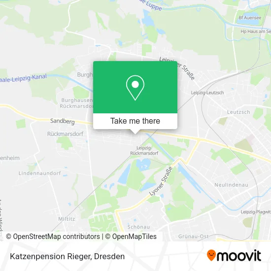 Карта Katzenpension Rieger