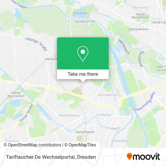 Карта Tariftaucher.De Wechselportal