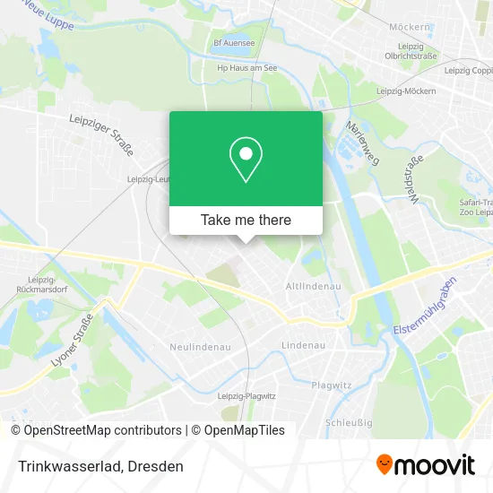 Карта Trinkwasserlad