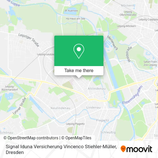 Карта Signal Iduna Versicherung Vincenco Stiehler-Müller