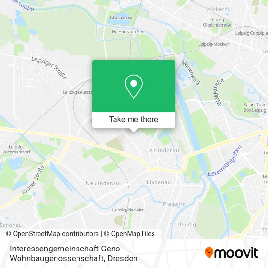 Карта Interessengemeinschaft Geno Wohnbaugenossenschaft