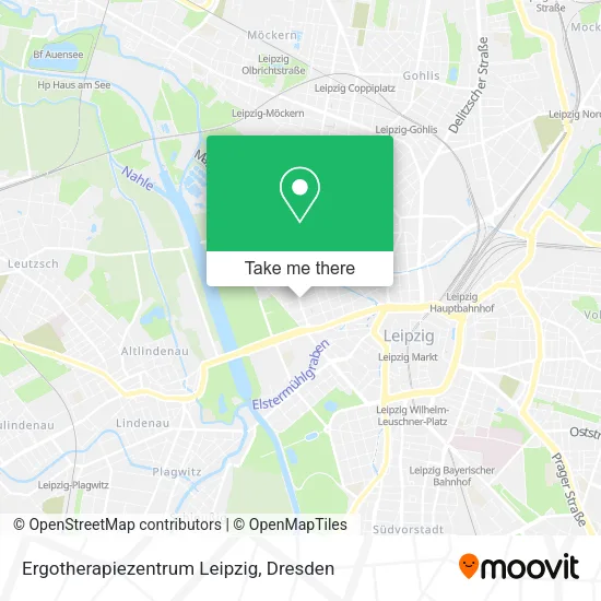 Карта Ergotherapiezentrum Leipzig