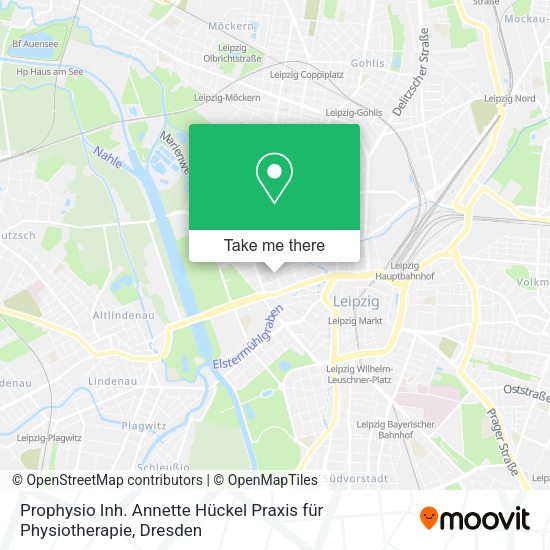 Карта Prophysio Inh. Annette Hückel Praxis für Physiotherapie