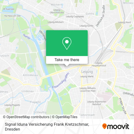 Карта Signal Iduna Versicherung Frank Kretzschmar