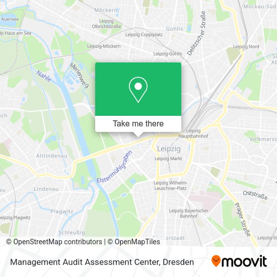 Карта Management Audit Assessment Center