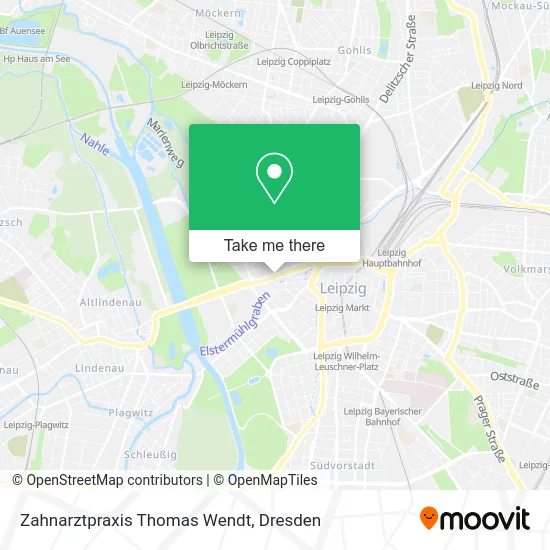 Карта Zahnarztpraxis Thomas Wendt