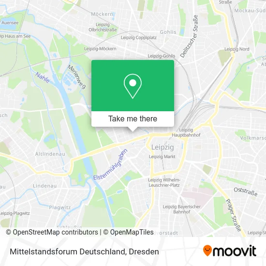 Карта Mittelstandsforum Deutschland