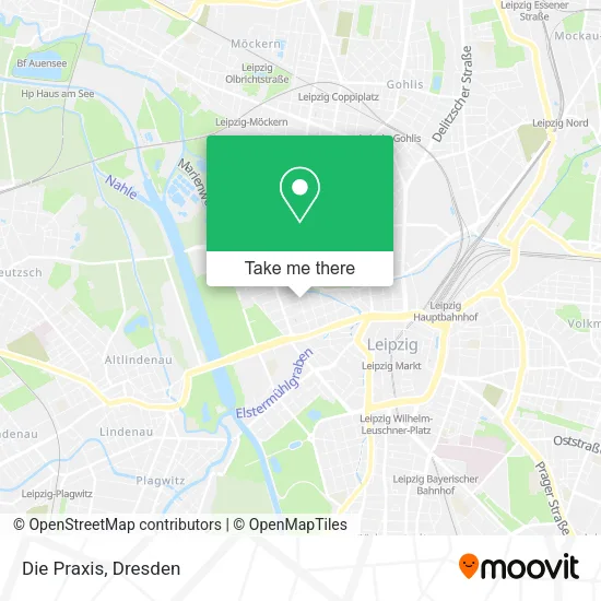 Карта Die Praxis