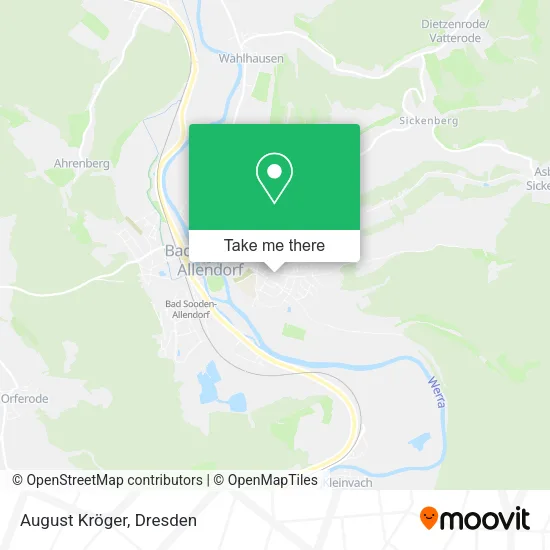 Карта August Kröger