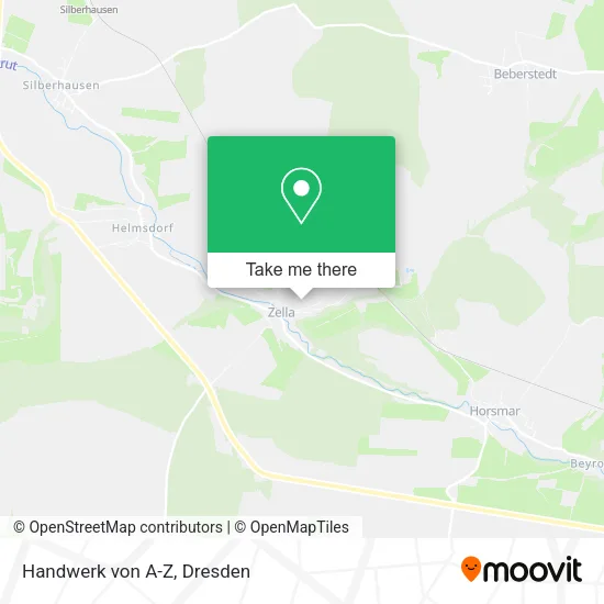 Карта Handwerk von A-Z