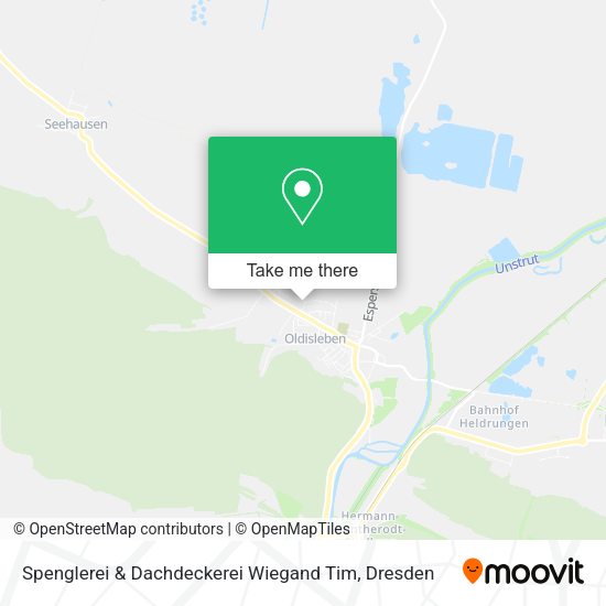 Карта Spenglerei & Dachdeckerei Wiegand Tim
