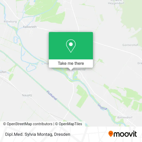 Карта Dipl.Med. Sylvia Montag