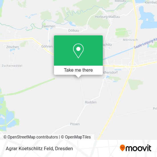 Карта Agrar Koetschlitz Feld