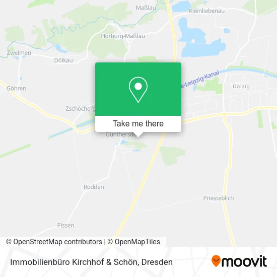 Карта Immobilienbüro Kirchhof & Schön