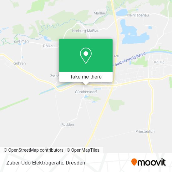 Карта Zuber Udo Elektrogeräte