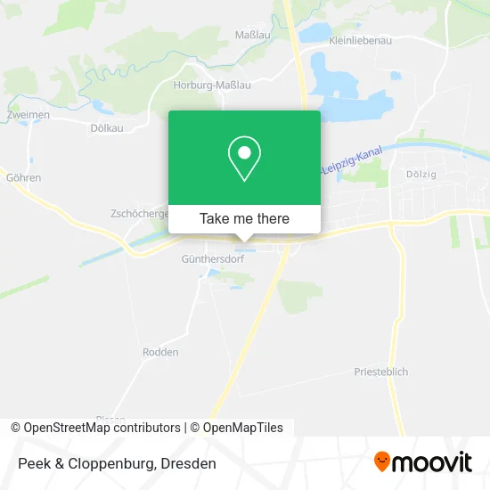 Карта Peek & Cloppenburg