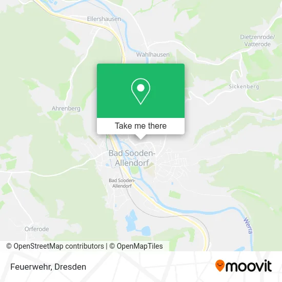 Карта Feuerwehr