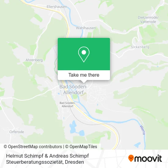 Карта Helmut Schimpf & Andreas Schimpf Steuerberatungssozietät