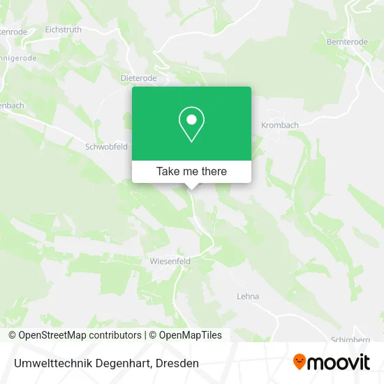 Карта Umwelttechnik Degenhart