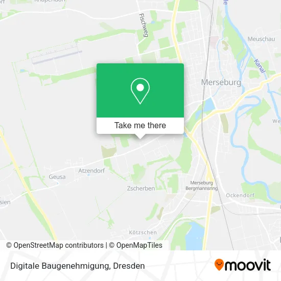 Карта Digitale Baugenehmigung