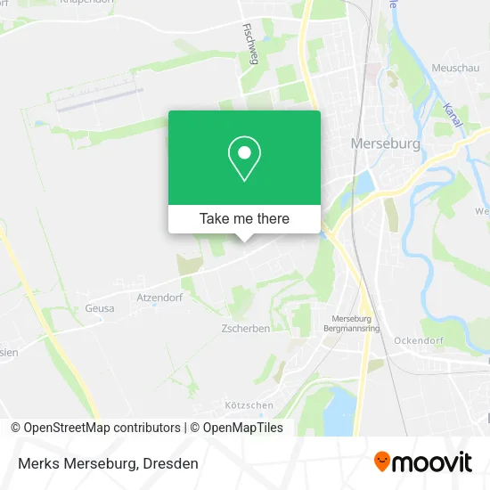 Карта Merks Merseburg