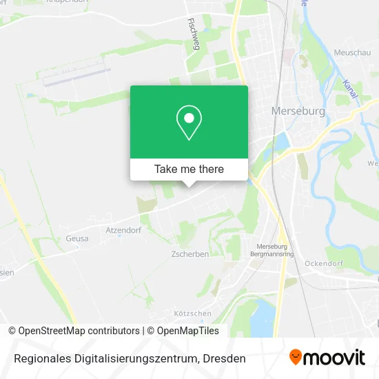 Карта Regionales Digitalisierungszentrum