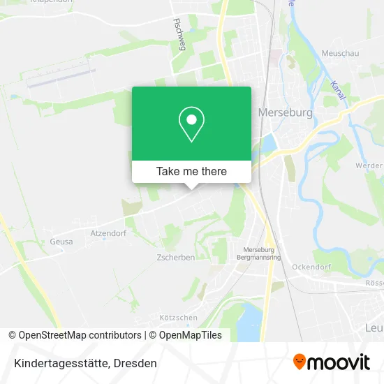 Карта Kindertagesstätte