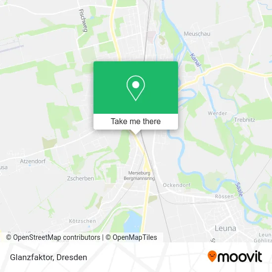 Карта Glanzfaktor