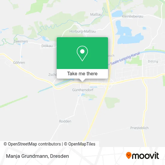 Manja Grundmann map