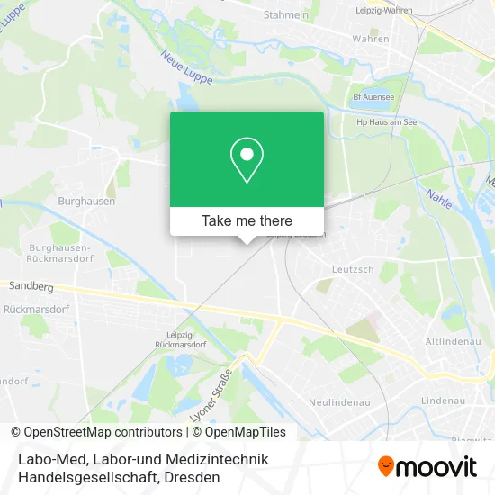 Карта Labo-Med, Labor-und Medizintechnik Handelsgesellschaft