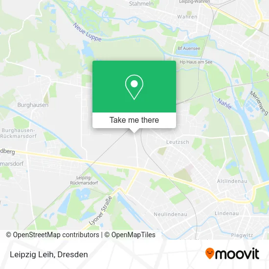 Карта Leipzig Leih