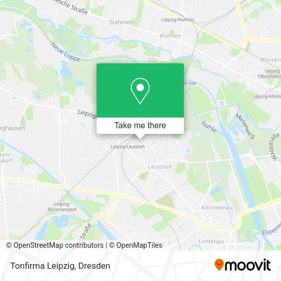 Карта Tonfirma Leipzig