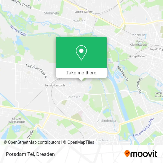 Карта Potsdam Tel