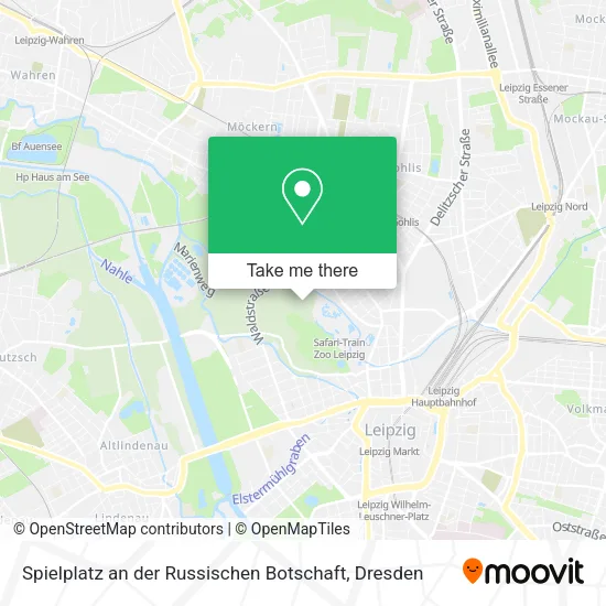 Карта Spielplatz an der Russischen Botschaft
