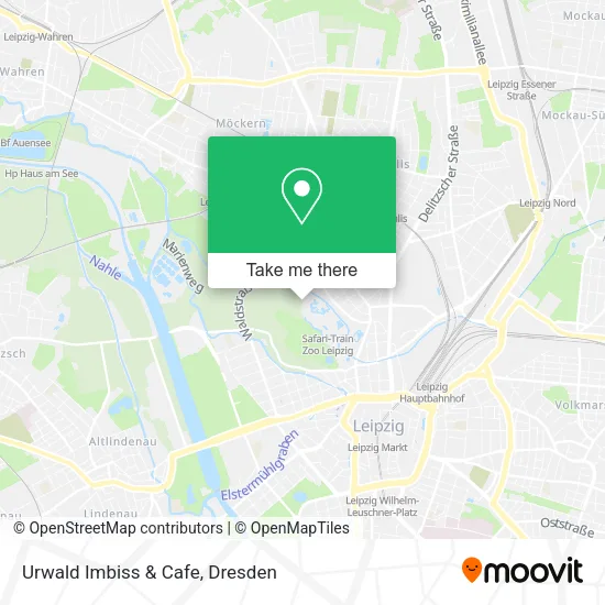 Карта Urwald Imbiss & Cafe